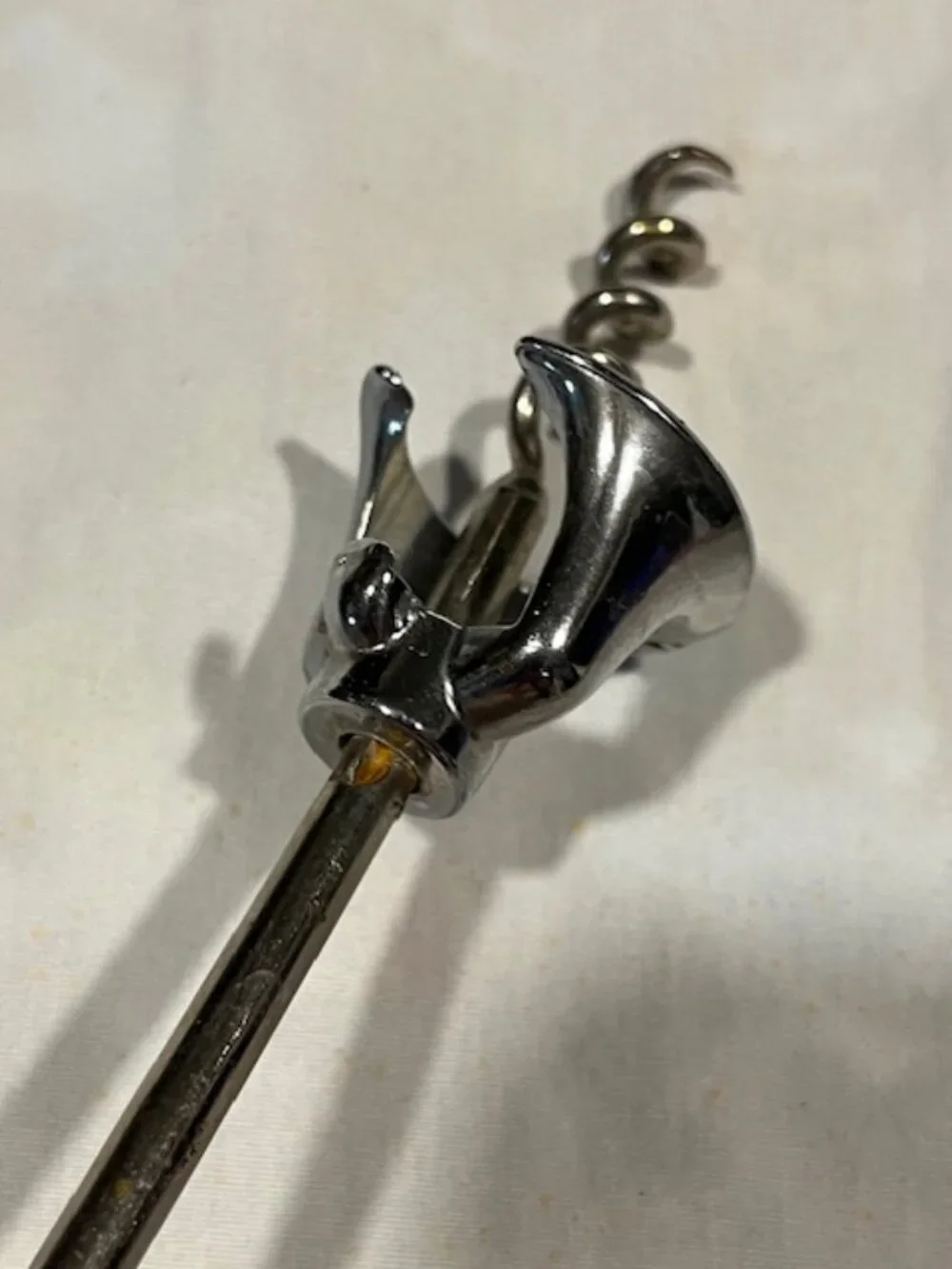 Bell Spiral Corkscrew Wood Handle Wine Cork Bottle Opener 3.5